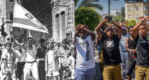 מחאת יוצאי אתיופיה, מהומות ואדי סאליב (צילום: מאיר ועקנין, פלאש 90,אוסקר טאובר)