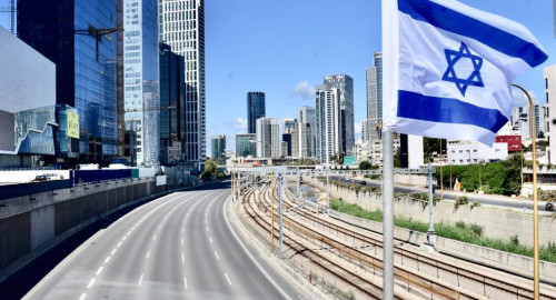 סגר בתל אביב (צילום: אבשלום ששוני)