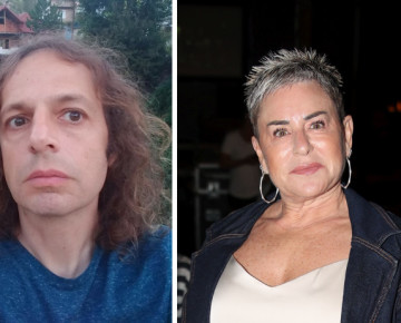 לרה מטודי ואמיר חצרוני (צילום: מימין לשמאל: אור גפן, אלבום פרטי)