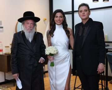 מפתיע: זה מה שהרב אמר בחתונתן של ציפי רומנו וזוגתה 