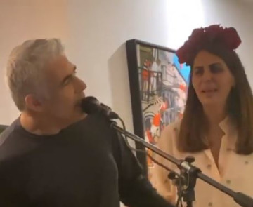 יאיר לפיד, עינת שרוף אינסטגרם