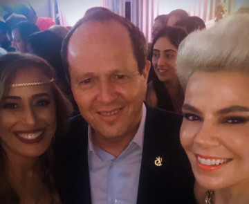 דנה רון, ניר ברקת, נאוה בוקר צילום מסך אינסטגרם