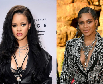 ביונסה , ריהאנה Kevin Winter, getty images,kevin mazur gettyimages