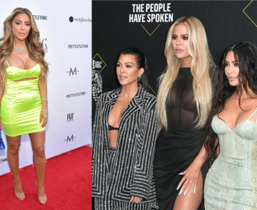 קים קרדשיאן , קלואי קרדשיאן , קורטני קרדשיאן , לארסה פיפן Frazer HarrisonGetty Images, Neilson Barnard gettyimages