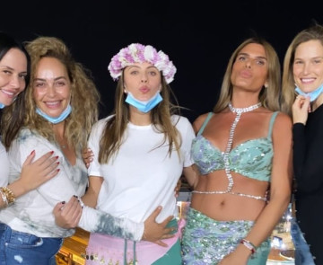 בר רפאלי, בל אגם, אתי קובו, מירי בוהדנה, מרינה קבישר צילום מסך אינסטגרם