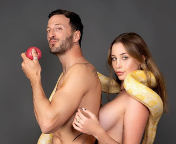 מרי פרגלין, מייקל לואיס (צילום: מייק דרזי)