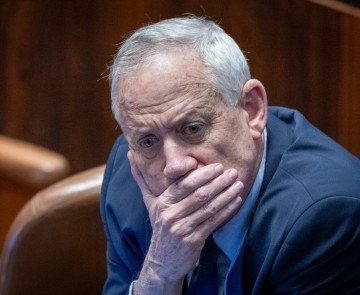 בני גנץ (צילום: חיים גולדברג, פלאש 90)