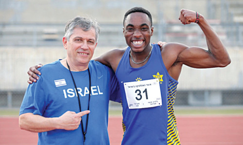 בלסינג אפריפה, אלוף העולם בריצת 200 מטר  (צילום: אתר רשמי, בני נווה)