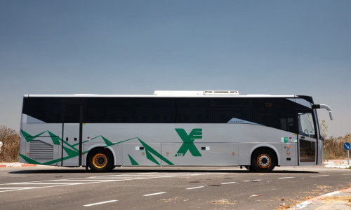 אוטובוס אגד. הקו מפתח תקווה לאילת תוגבר (צילום: אגד)