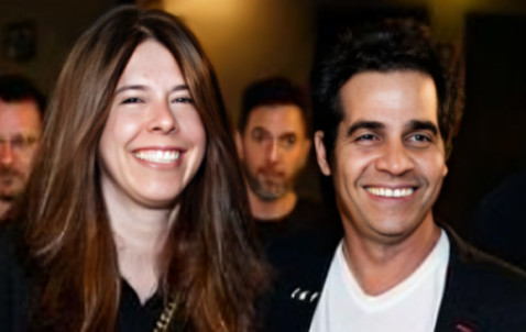 אביב גפן ושרון קאופמן (צילום: באדיבות חברת ההפקה ״דה גרופ״)