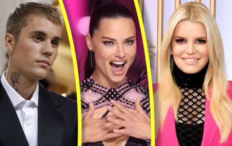 ג'סיקה סימפסון, אדריאנה לימה, ג'סטין ביבר (צילום: רויטרס,Amy Sussman)