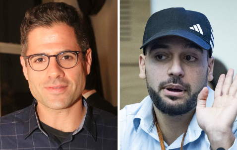 גדעון אוקו, מרדכי דוד (צילום: פאביאן קולדורף,חיים גולדברג פלאש 90)