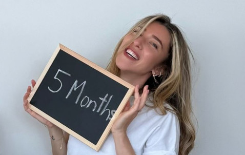 אן זיוי חושפת הריון שני (צילום: עומר סבח)