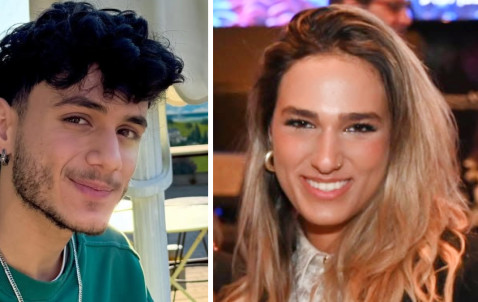 אלונה ארז, תמיר לוי (צילום: אינסטגרם,יעל אילן ואוהד הרכס מכון ויצמן למדע)