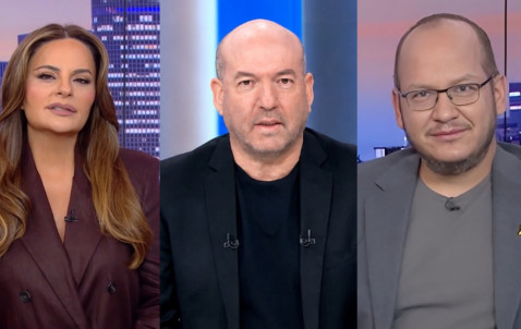 אופירה אסייג, אייל ברקוביץ׳, חיים לוינסון (צילום: קשת 12,רשת 13)