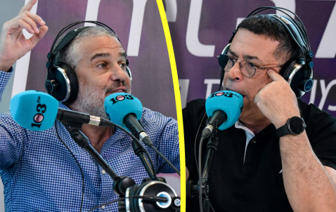 בן כספית, ינון מגל (צילום: Avshalom Sassoni/Flash90)