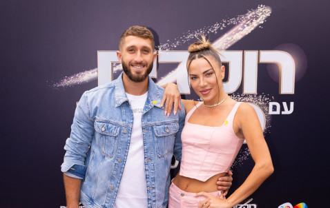 ג'וליה שחר ובן זיני, "רוקדים עם כוכבים" (צילום: נדב צור)