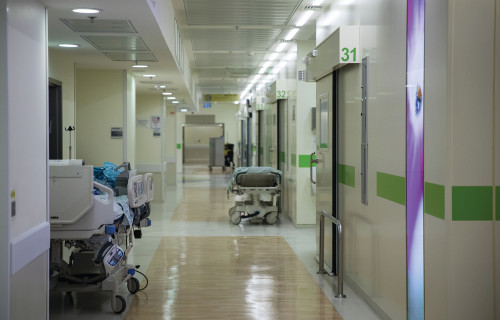 מסדרון בית חולים, ארכיון (צילום: הדס פרוש, פלאש 90)