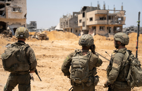 כוחות צה"ל ברצועת עזה (צילום: דובר צה"ל)