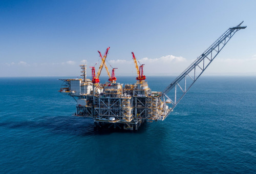 אסדת לוויתן 3 (צילום: אלבטרוס)