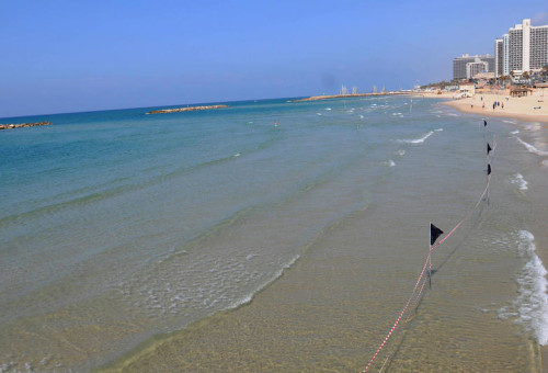 חוף ים בתל אביב (צילום: יוסי זליגר, פלאש 90)