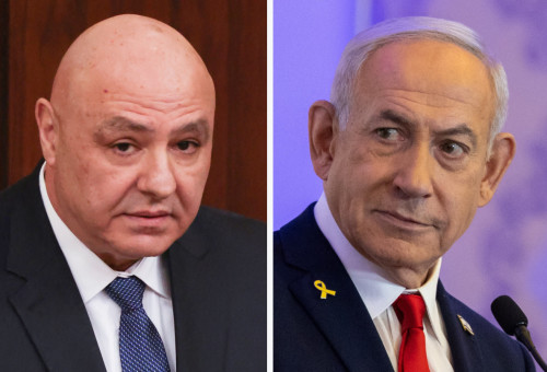 ג'וזף עאון, בנימין נתניהו (צילום: רויטרס,חיים גולדברג פלאש 90)