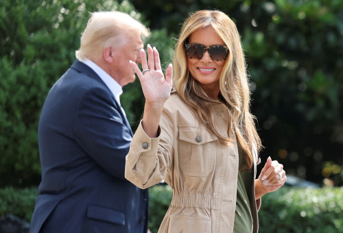 מלניה טראמפ (צילום: רויטרס)