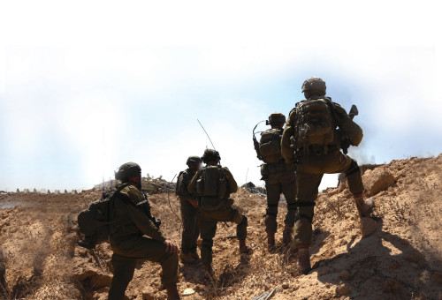 כוחות צה"ל ברצועת עזה  (צילום: דובר צהל)