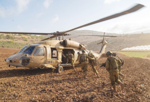 מסוק צה"ליד (צילום: דובר צה"ל)