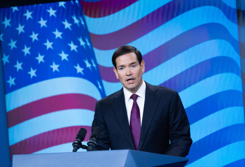 מרקו רוביו (צילום: חיים גולדברג, פלאש 90)