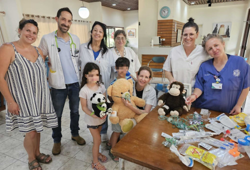 "בית חולים לדובים" בקיבוץ עין השופט (צילום: באדיבות כללית)