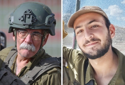 זאב חנוך ארליך,  גור קהתי (צילום: דובר צה"ל,חיים גולדברג, פלאש 90)