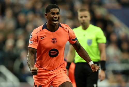 מרכוס רשפורד, שחקן ברצלונה (צילום: רויטרס)