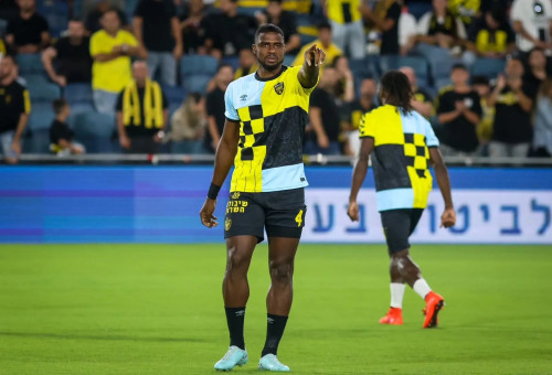 שחקן בית"ר ירושלים בריאן קרבאלי (צילום: קובי אליהו)