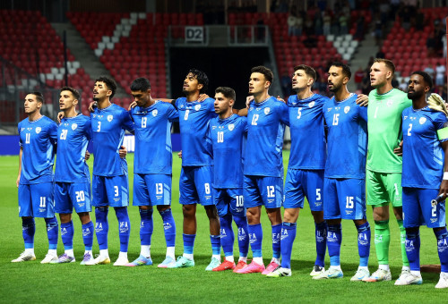 נבחרת ישראל בכדורגל (צילום: רויטרס)