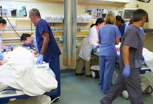 חדר מיון. מתכונת שבת בכל בתי החולים (צילום: שאטרסטוק)