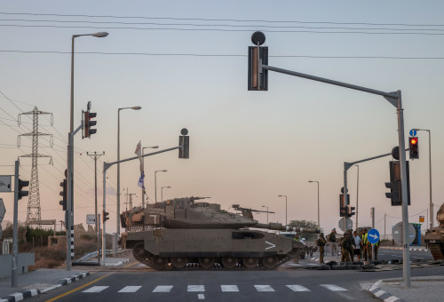 חטיבה 188 של השריון נלחמת ב-7 באוקטובר (צילום: חיים גולדברג, פלאש 90)