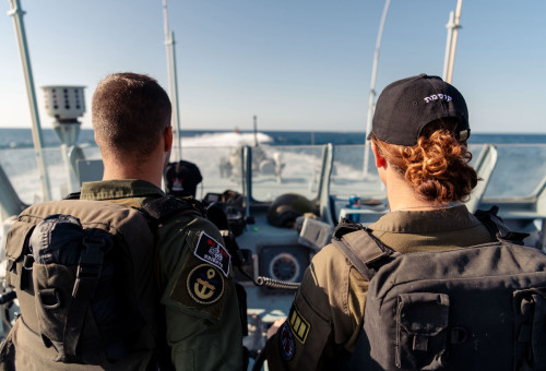 קצינות ולוחמות בחיל הים (צילום: דובר צה"ל)