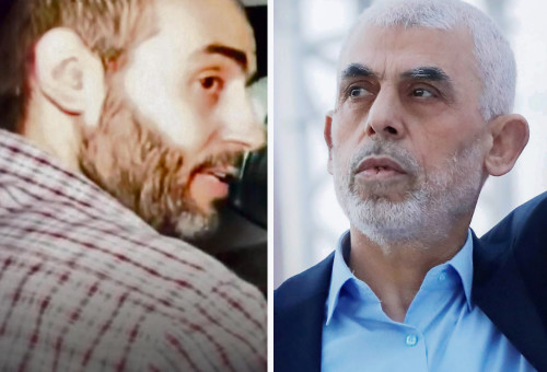 יחיא סינוואר, מוחמד סינוואר (צילום: רויטרס,דובר צה"ל)