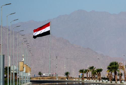 הפסגה של טראמפ וא-סיסי במצרים (צילום: רויטרס)