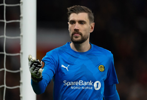 שוער בודה גלימט, ניקיטה חייקין (צילום: GettyImages, Visionhaus)