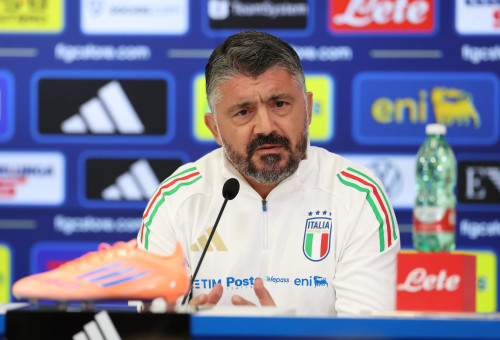 מאמן נבחרת איטליה, ג'נארו גאטוזו (צילום: GettyImages, Claudio Villa - FIGC)