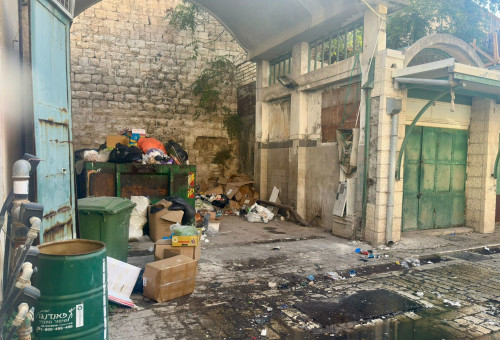 השוק בנצרת (צילום: בתיה גלעדי)