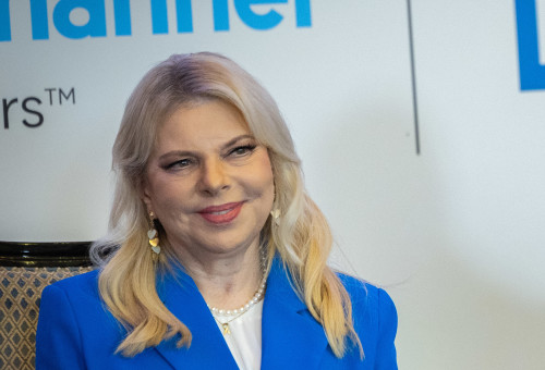 שרה נתניהו (צילום: Chaim Goldberg/Flash90)