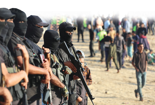 מחבלי חמאס  (צילום: רויטרס)