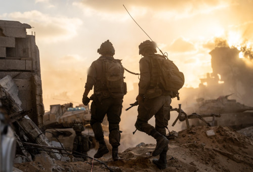 כוחות צה"ל ברצועת עזה (צילום: דובר צה"ל)