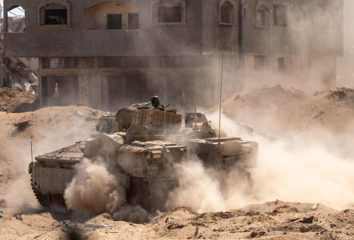 כוחות צה"ל ברצועת עזה (צילום: דובר צה"ל)