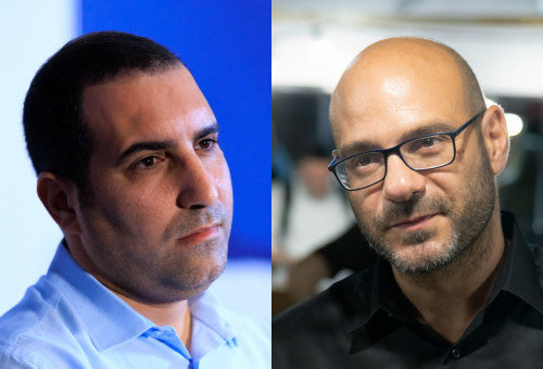 אוהד חמו, ירון אברהם (צילום: Moshe Shai/FLASH90)