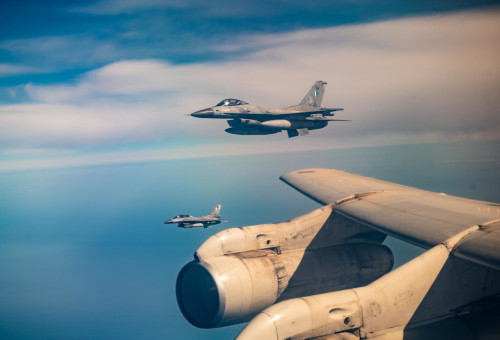 תרגיל משותף בין חיל האוויר הישראלי לחיל האוויר היווני (צילום: דובר צה"ל)