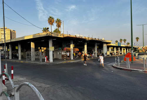 התחנה המרכזית באשקלון (צילום: דן עזרא)